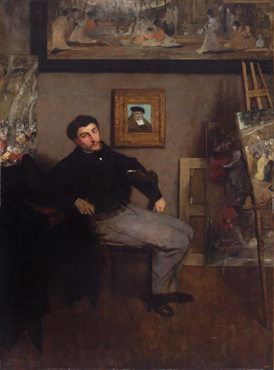 Tissot in an artist's studio (nn01), James Tissot